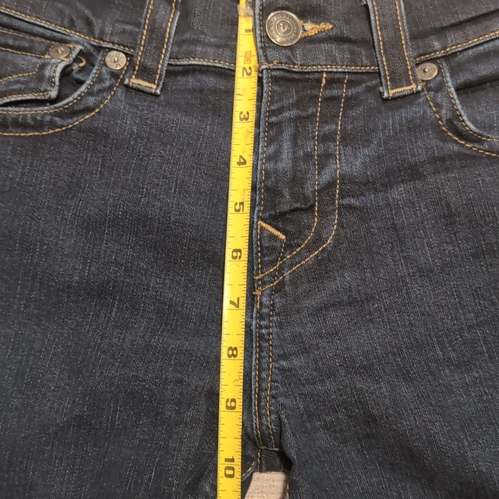 True Religion Men's Ricky relaxed straight flap pockets size 29 jeans